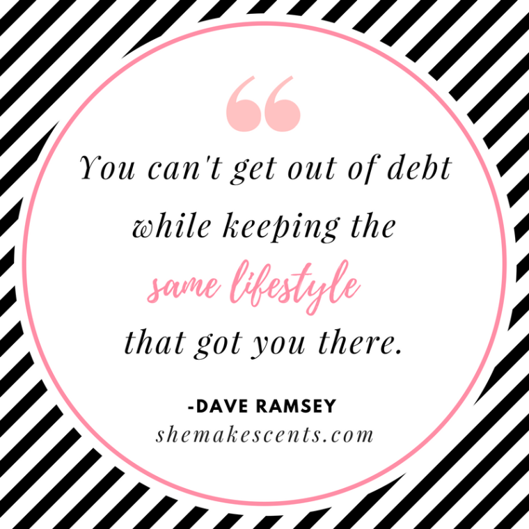 Money Quotes from Dave Ramsey on Personal Finance Blog, She Makes Cents